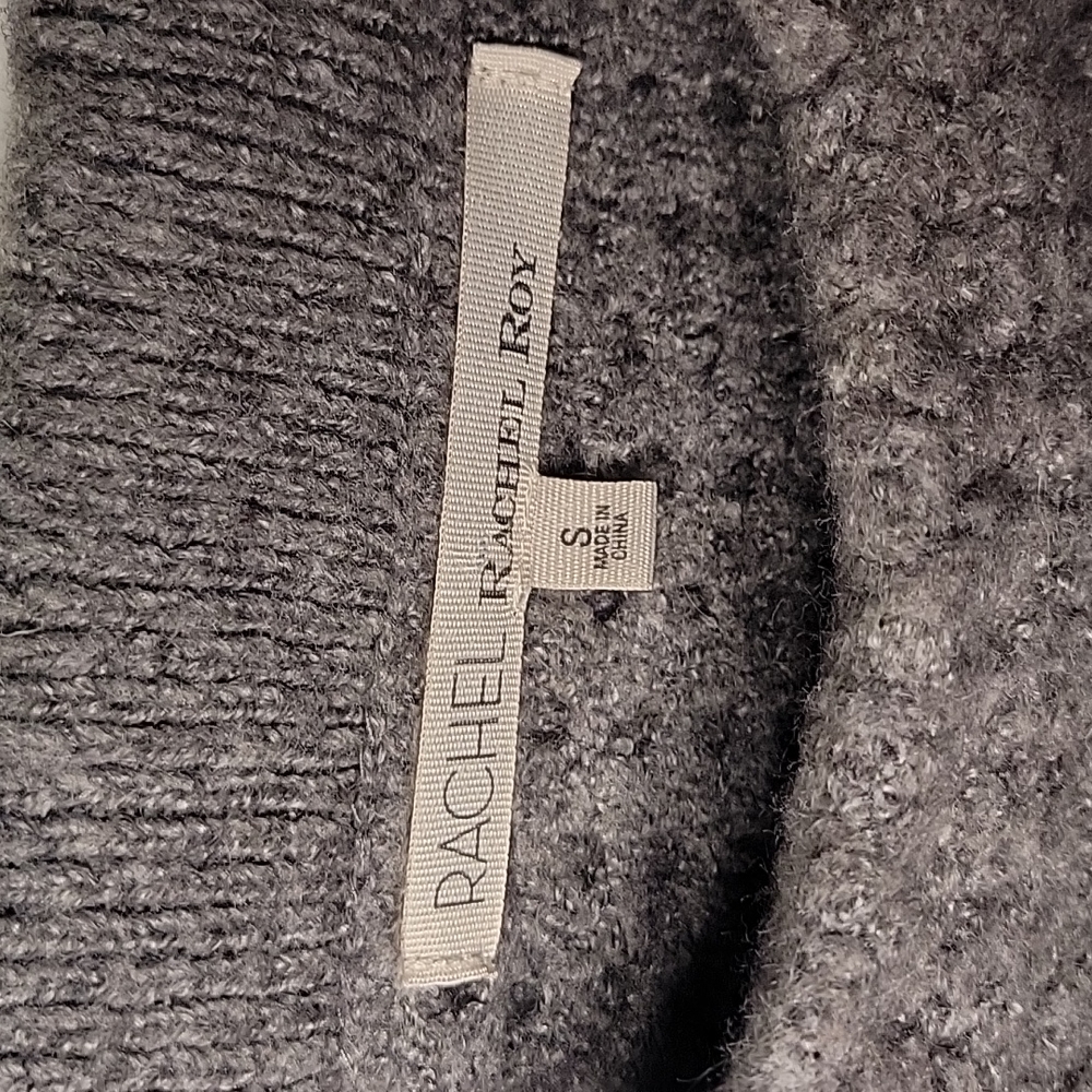 Knitted Cropped Sweatshirt Rachel Rpyoy - Picture 2 of 4